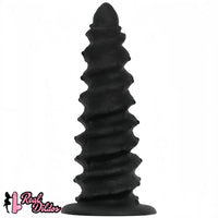 10.43in 12in 14.17in Extra-Large Long Threaded Silicone Sharp Head Dildo