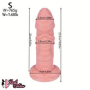 10.03in 11.41in 13.38in Monster Creature Fantasy Huge Realistic PVC Dildo