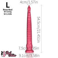 12.2in 17.51in 21.45in Long Tentacle Monster Huge Silicone Dildo