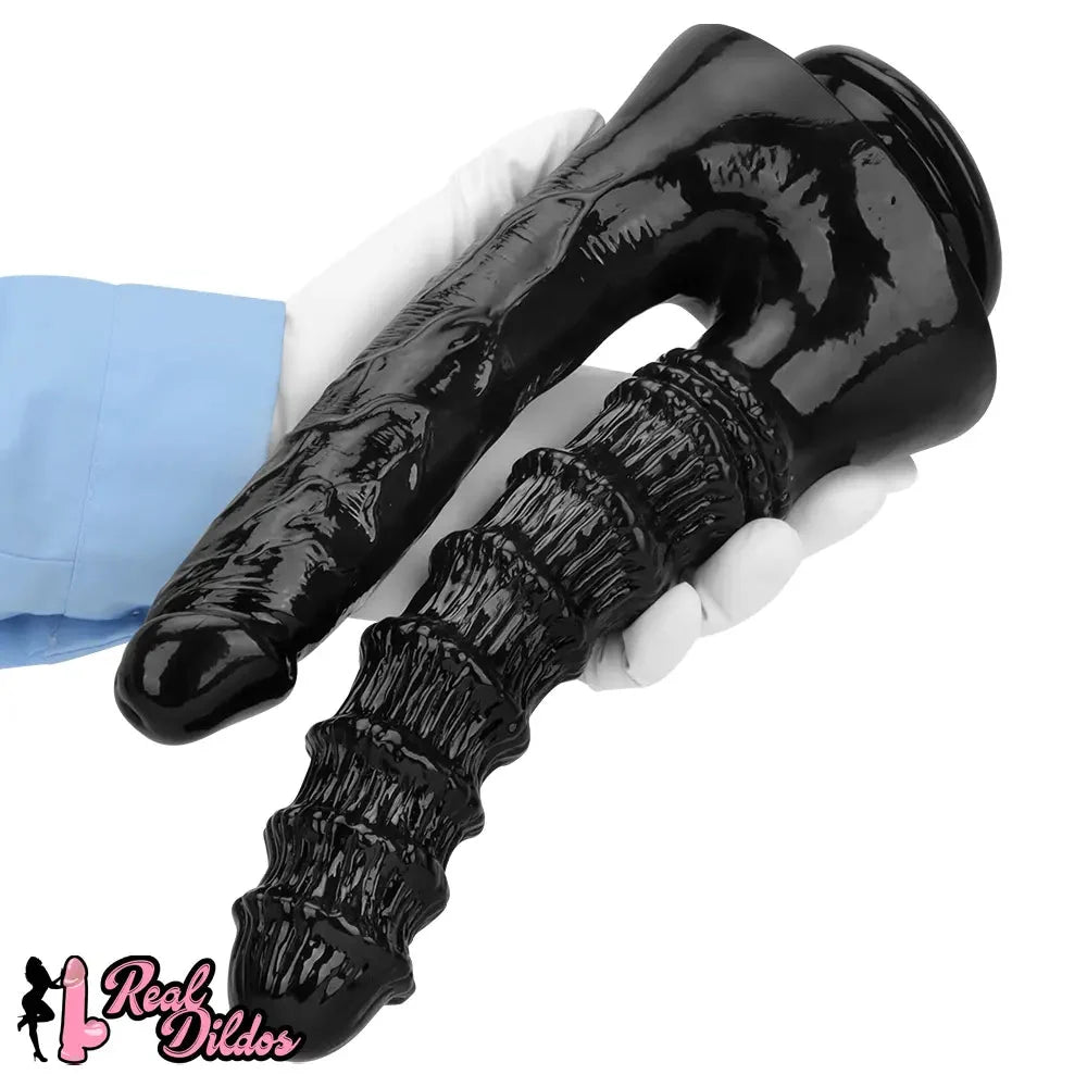 10.82in Oversized Double-headed Dildo For Lesbian Couple Gay Sex Toy