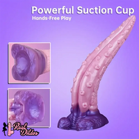 11.02in 11.46in 11.5in Silicone Anal Plug Tentacle Fantasy Big Dildo