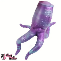 12.59in Octopus Anal Plug Silicone Tentacle Big Dildo Soft Masturbator