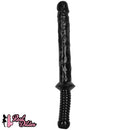 12.6in 15.15in Big PVC Sword Dildo With handle Anal Masturbator For Men