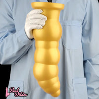 10.23in 14.56in Giant Penis Butt Plug Small Head Silicone Soft Thick Dildo