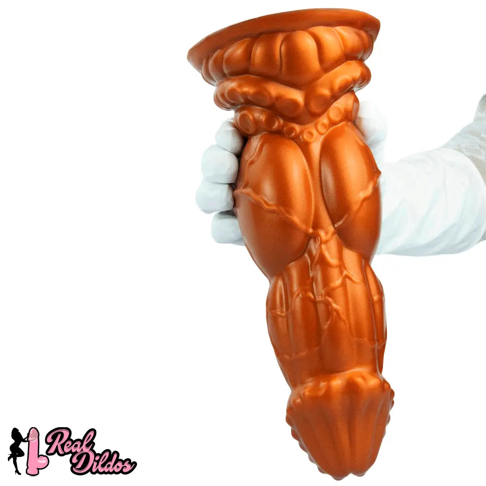10.24in Fantasy Knot Silicone Big Dildo Comprehensive Dilator Prostate Toy