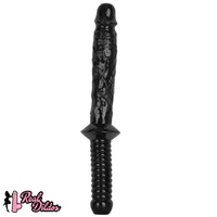 12.6in 15.15in Big PVC Sword Dildo With handle Anal Masturbator For Men