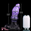 10.15in Dual Density Silicone Knot Monster Dildo G-Spot Anal Love Gift