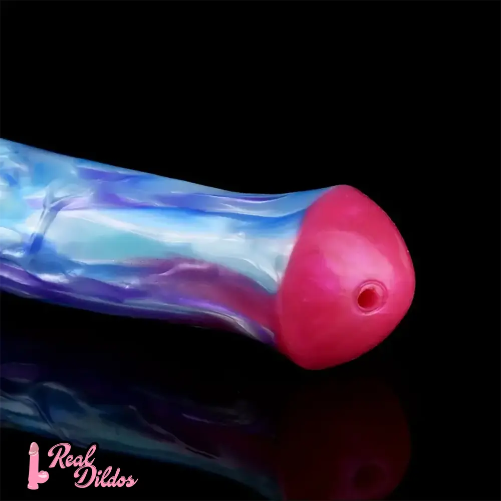 11.61in Soft Silicone Animal Horse Ejaculating Large Dildo For Men Sex