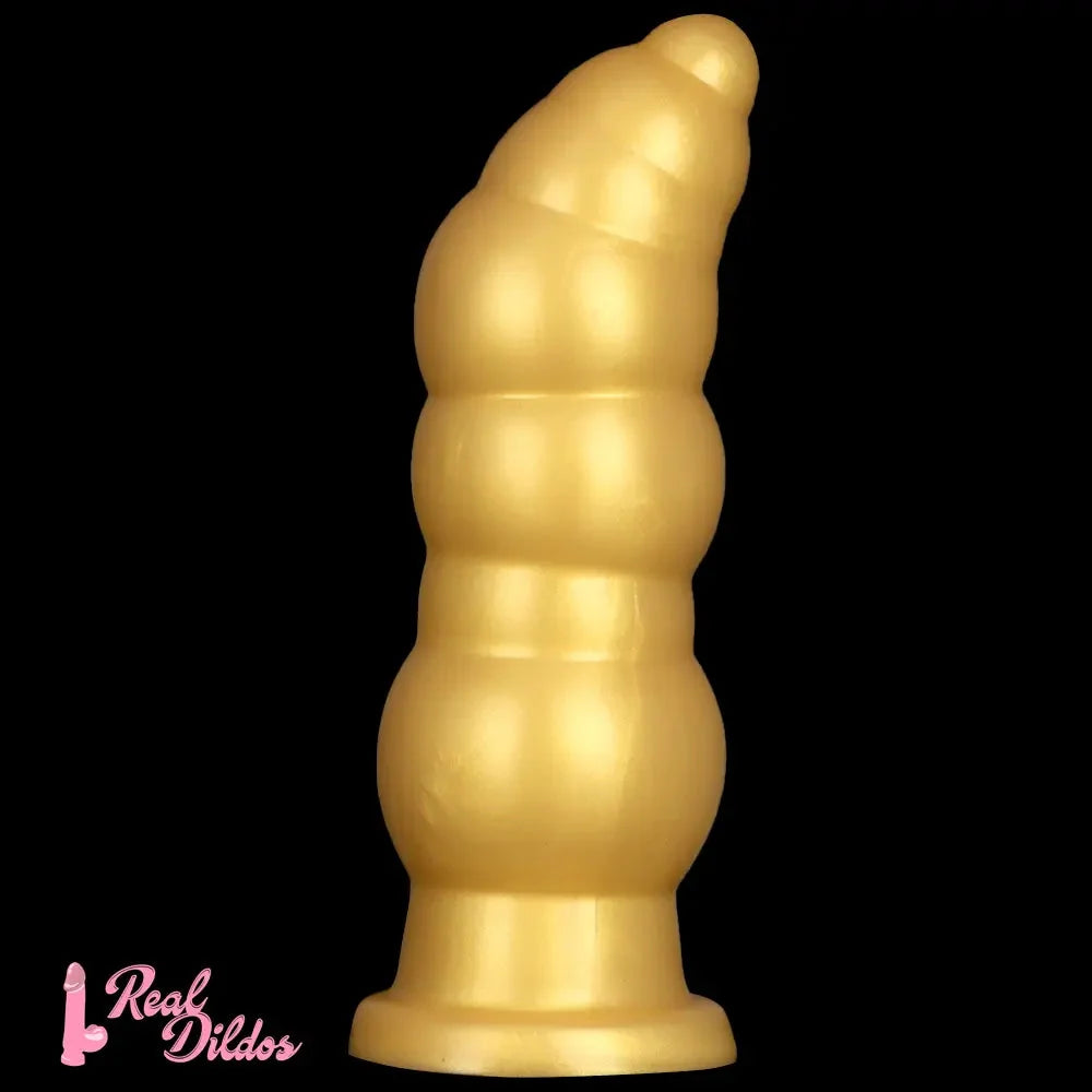 10.23in 14.56in Giant Penis Butt Plug Small Head Silicone Soft Thick Dildo