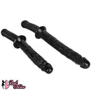 12.6in 15.15in Big PVC Sword Dildo With handle Anal Masturbator For Men