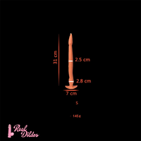 12.2in 15.94in 20.87in Snake Long Huge Animal Luminous Dildo For Anus