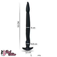 12.2in 15.94in 20.87in Snake Long Huge Animal Luminous Dildo For Anus