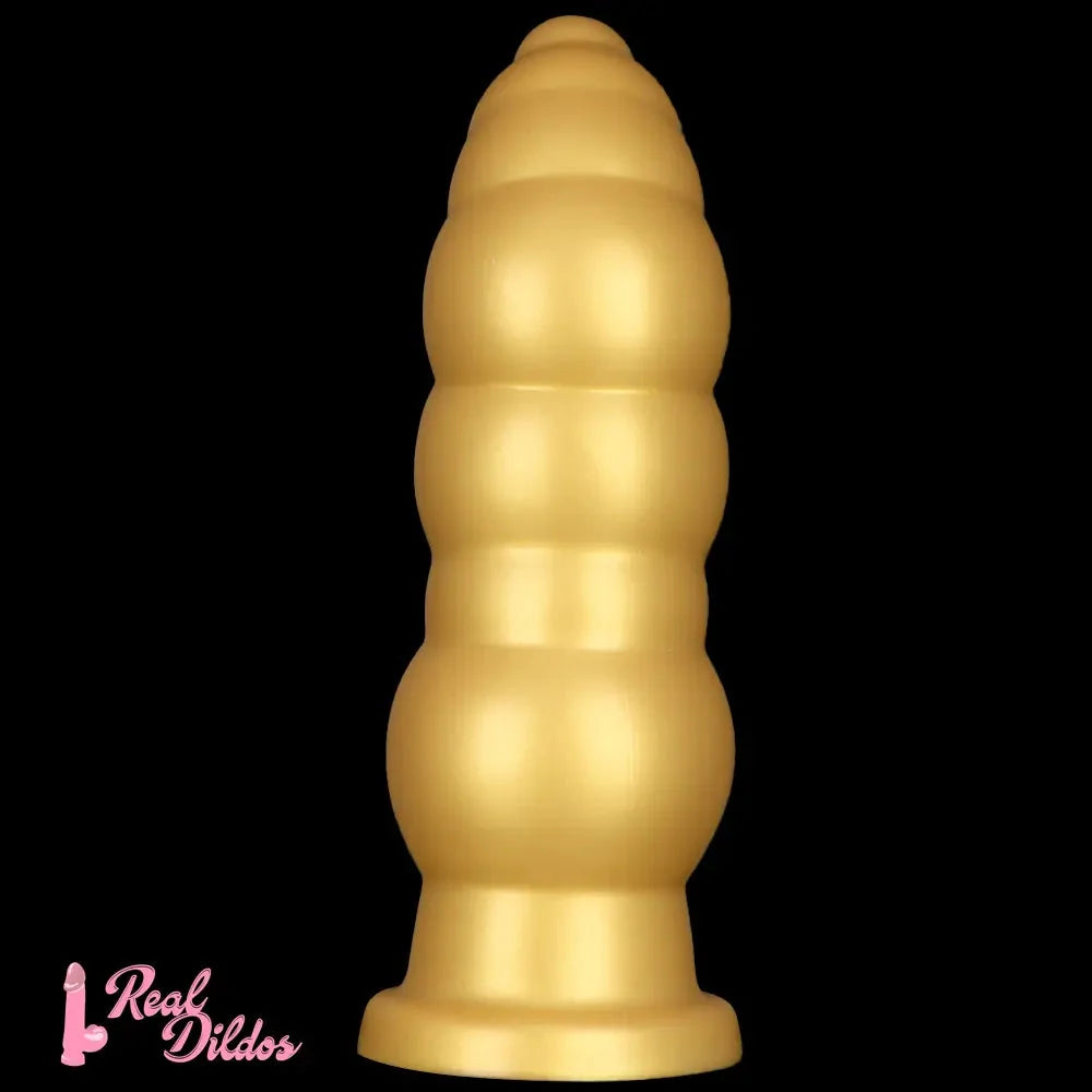 10.23in 14.56in Giant Penis Butt Plug Small Head Silicone Soft Thick Dildo