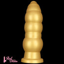 10.23in 14.56in Giant Penis Butt Plug Small Head Silicone Soft Thick Dildo