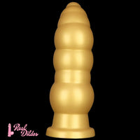 10.23in 14.56in Giant Penis Butt Plug Small Head Silicone Soft Thick Dildo