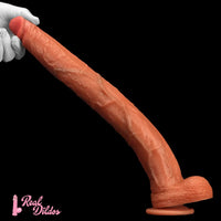13.97in 15.94in Super Long Huge Silicone Dildo Adult Pleasure Sex Toy
