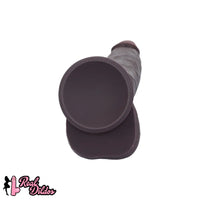 12.59in Fine Texture Real Skin Dual Density Soft Curved Dildo Adult Product