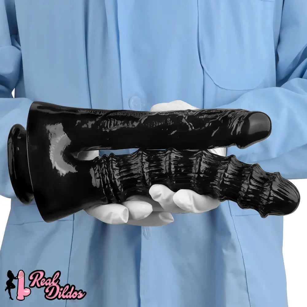 10.82in Oversized Double-headed Dildo For Lesbian Couple Gay Sex Toy