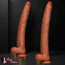 13.97in 15.94in Super Long Huge Silicone Dildo Adult Pleasure Sex Toy