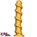 13.18in Gold Silicone Extra-long Thread Huge Dildo For Female Pleasure