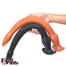 12.2in 15.94in 20.87in Snake Long Huge Animal Luminous Dildo For Anus