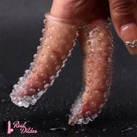 11.8in Huge Soft Lifelike Realistic Skin Thick Cock Double Layer Dildo