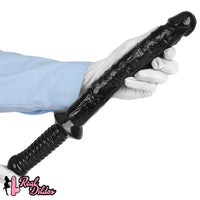 12.6in 15.15in Big PVC Sword Dildo With handle Anal Masturbator For Men