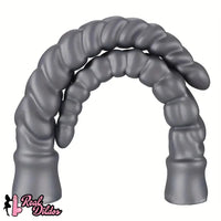 13.77in 15.74in 17.71in 19.68in Long Screw Anal Whip Huge BDSM Soft Dildo