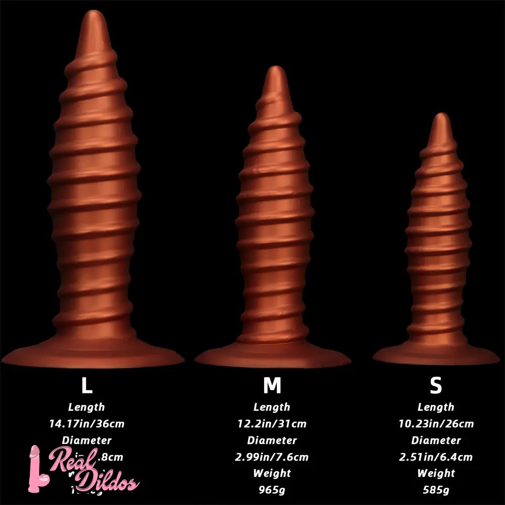 10.23in 12.2in 14.17in Extra Large Long Silicone Tip Anal Plug Dildo