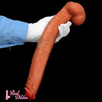 13.97in 15.94in Super Long Huge Silicone Dildo Adult Pleasure Sex Toy