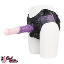 10.35in Silicone Strap-on Wearable Dildo Panty Horse Animal Hollow Design