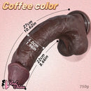 10.62in Dual Density Silicone Strap on Real Dildo For Same-Sex Relationship