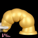 10.23in 14.56in Giant Penis Butt Plug Small Head Silicone Soft Thick Dildo