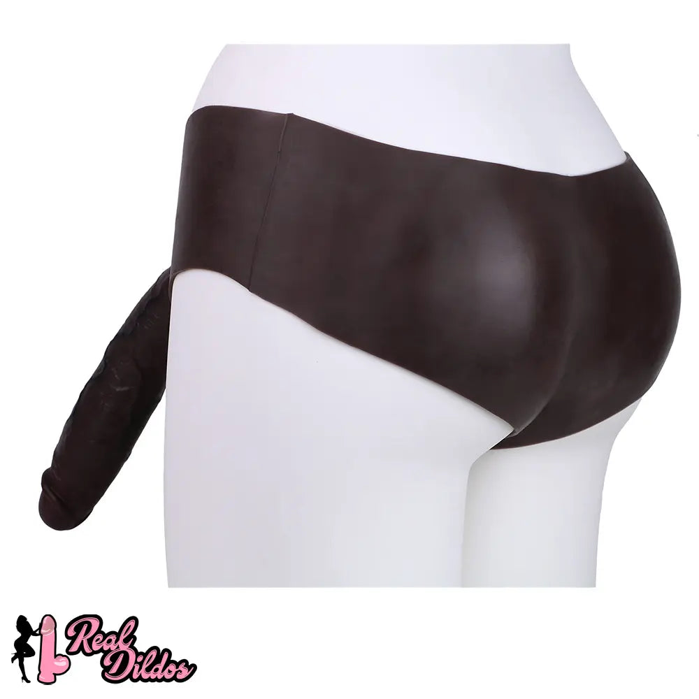 10.1in Hollow Strap on Dildo Panty For G-Spot Vaginal & Anal Stimulation