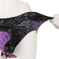 10.35in Silicone Strap-on Wearable Dildo Panty Horse Animal Hollow Design