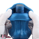 10.15in Double Layer Three Heads Silicone Knot Dildo For Women Men