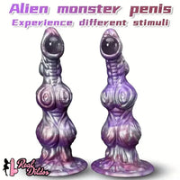 10.23in Liquid Silicone Anal Plug Knot Big Dildo Soft Prostate Massager