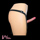 10.8in Strapless Silicone Large Soft Double Sided Strapon Dildo For Women
