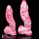 10.82in 12.4in Multiple Heads Silicone Big Soft Dildo For Vaginal Anal Orgasm