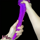 10.03in Octopus Silicone Anal Plug Portable Realistic Tentacle Texture Dildo