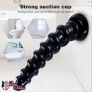10.8in Graduated Beads PVC Women Men Large Anal Dildo Butt Plug