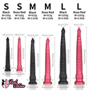 12.2in 17.51in 21.45in Long Tentacle Monster Huge Silicone Dildo