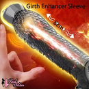 10.16in Penis Cocking Realistic Dildo Penis Sleeve For Girth Enhance Sleeve