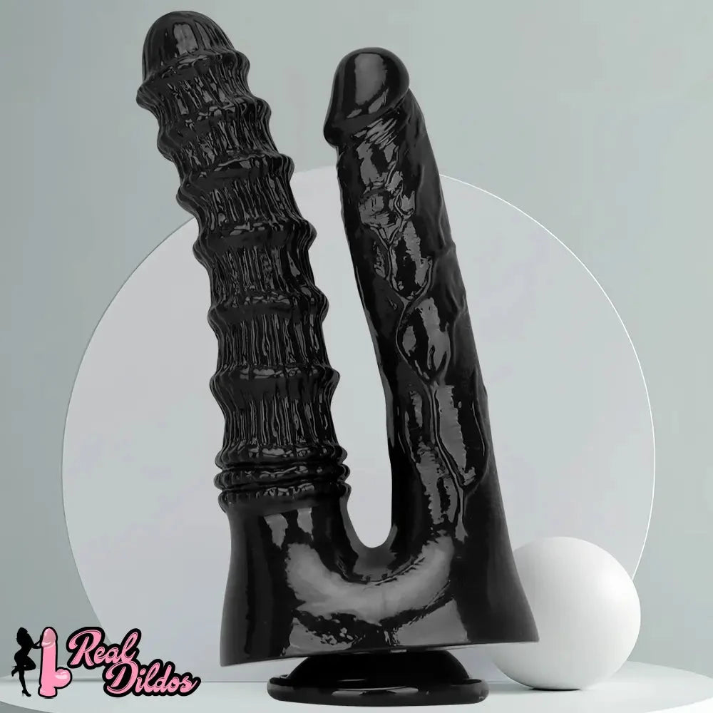 10.82in Oversized Double-headed Dildo For Lesbian Couple Gay Sex Toy