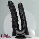 10.82in Oversized Double-headed Dildo For Lesbian Couple Gay Sex Toy