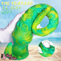 13.78in 17.72in Realistic Long Tentacle Octopus Anal Dildo For G Spot & P Spot
