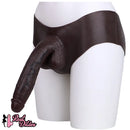 10.1in Hollow Strap on Dildo Panty For G-Spot Vaginal & Anal Stimulation