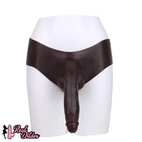 10.1in Hollow Strap on Dildo Panty For G-Spot Vaginal & Anal Stimulation