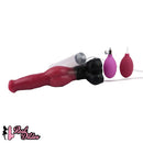 10.98in Dog Knot Ejaculating Inflatable Soft Silicone Dildo For Women