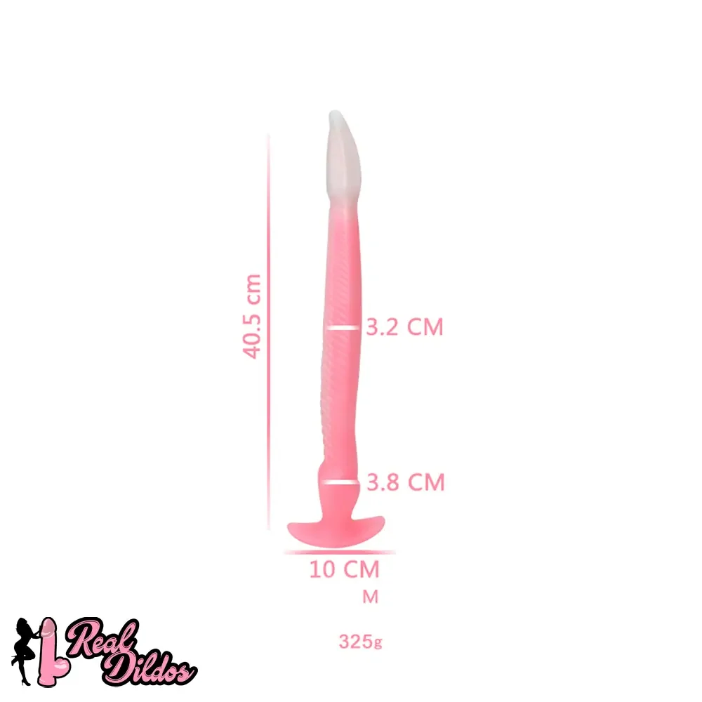 12.2in 15.94in 20.87in Snake Long Huge Animal Luminous Dildo For Anus